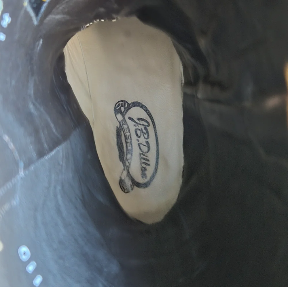 J.B. Dillon Genuine Python Women's Reserve Cowboy Boots - Picture 7 of 10